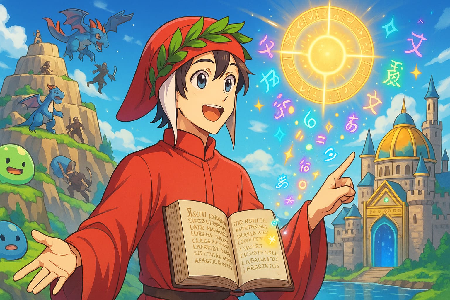 Dante Divina Commedia Isekai Marketing