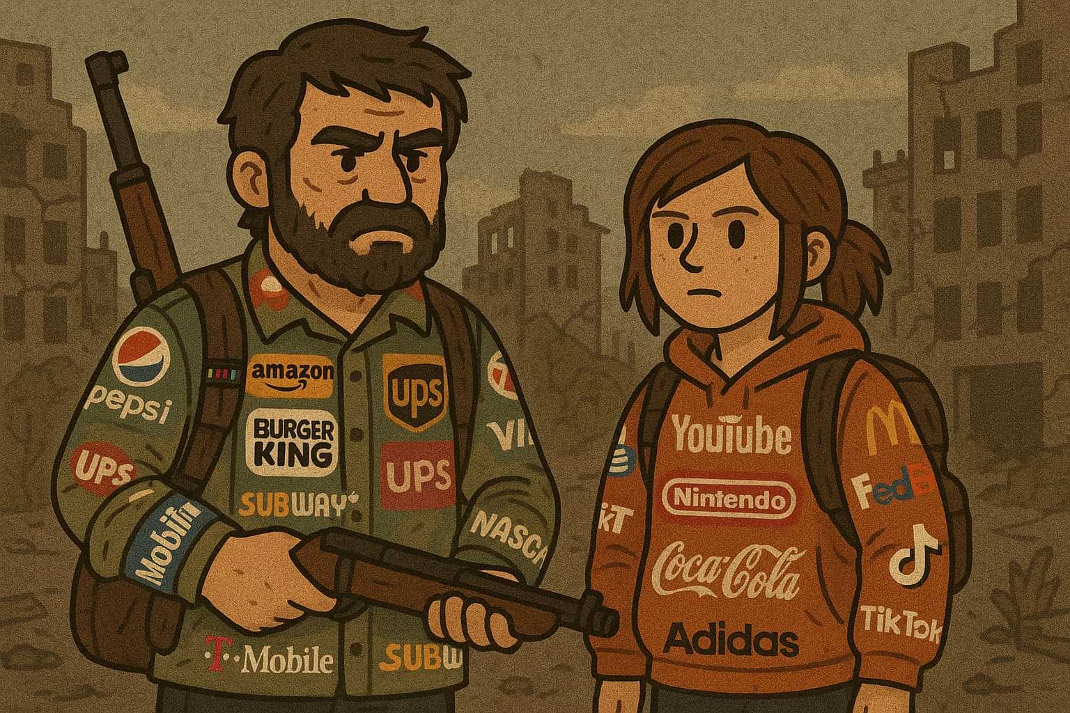 Il branding di The Last of Us