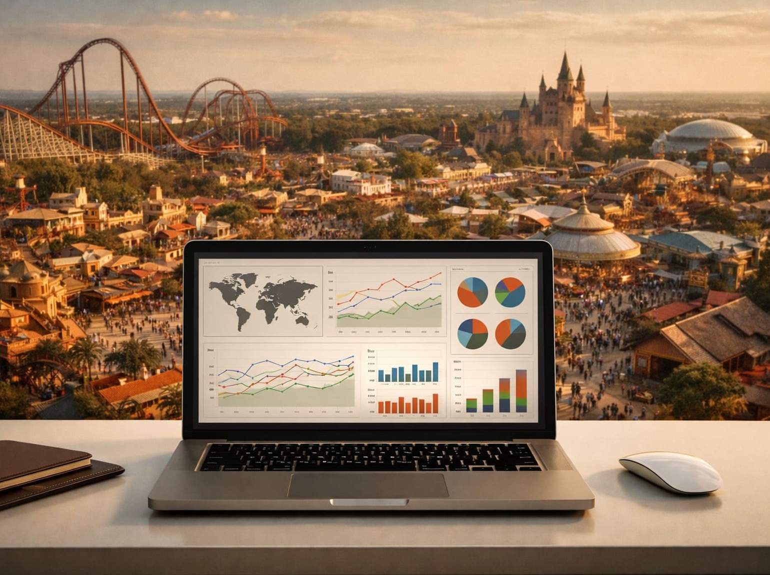 Parchi a tema: come si promuove nel mondo un fornitore italiano del settore del divertimento